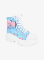 My Melody Bows High-Top Platform Sneakers