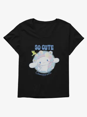 Cinnamoroll So Cute Bubbles Womens T-Shirt Plus