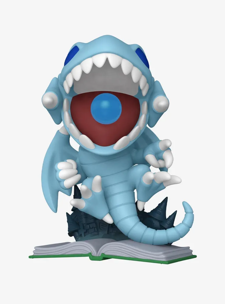 Funko Yu-Gi-Oh! Pop! Animation Blue-Eyes Toon Dragon (Glow In The Dark) Vinyl Figure Hot Topic Exclusive