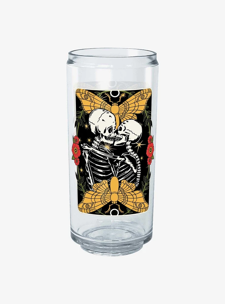 Hot Topic Traditional Skeleton Lovers Can Cup 