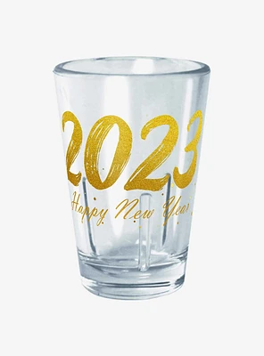 Hot Topic Happy New Year Mini Glass
