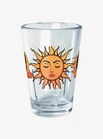 Hot Topic Sun Moon Love Mini Glass 