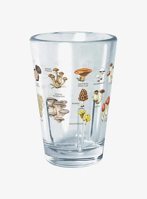 Hot Topic Wild Mushrooms Mini Glass 