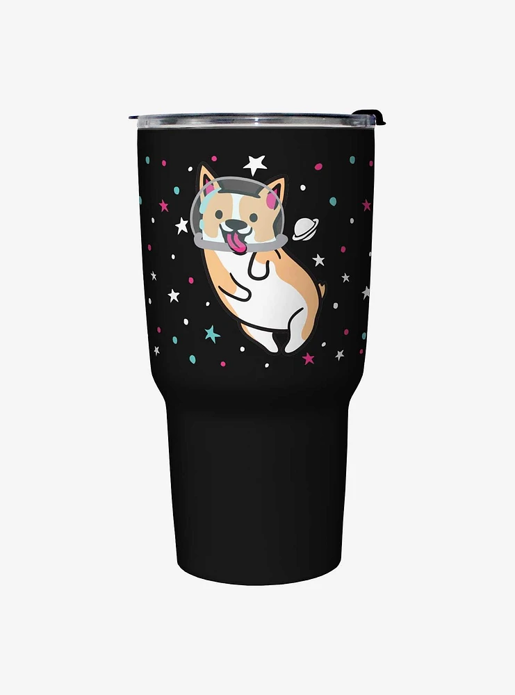 Hot Topic Space Corgi Travel Mug 