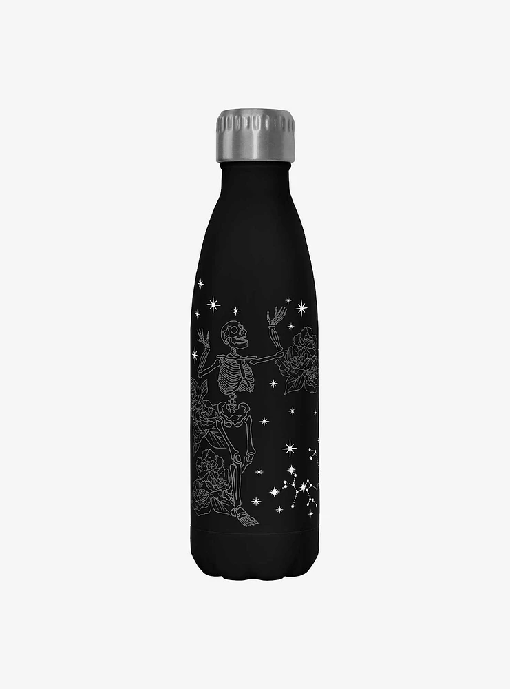 Hot Topic Simplified Skeleton Celestial Water Bottle