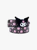 Kuromi Plush Head Belt