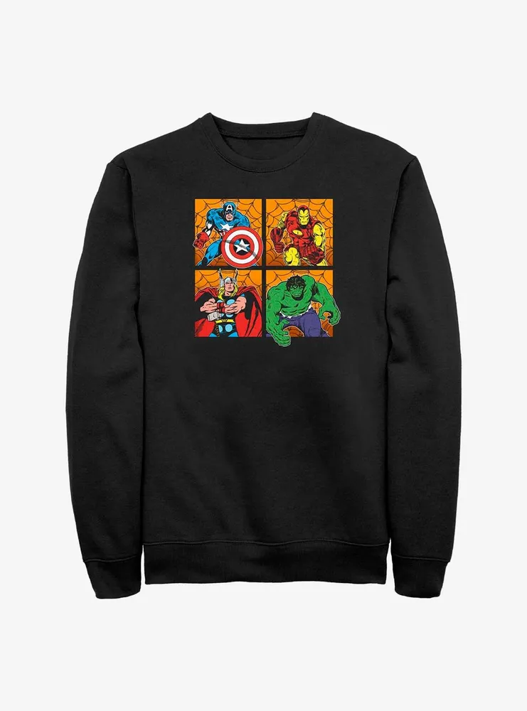 Marvel Avengers Halloween Panels Sweatshirt