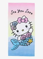 Hello Kitty Sea You Soon Beach Towel