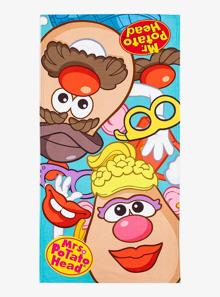 Mr. Potato Head Mr. & Mrs. Beach Towel