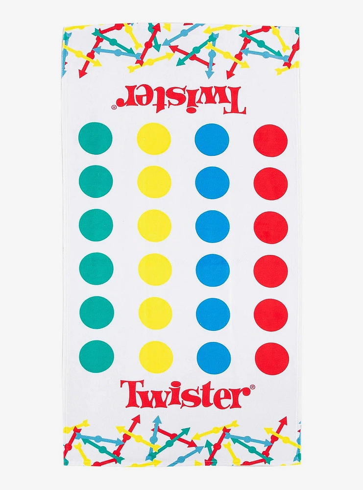 Twister Beach Towel