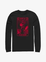 Marvel Black Widow Tarot Card Long-Sleeve T-Shirt