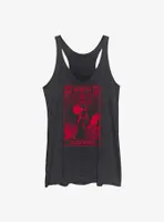 Marvel Black Widow Tarot Card Womens Tank Top