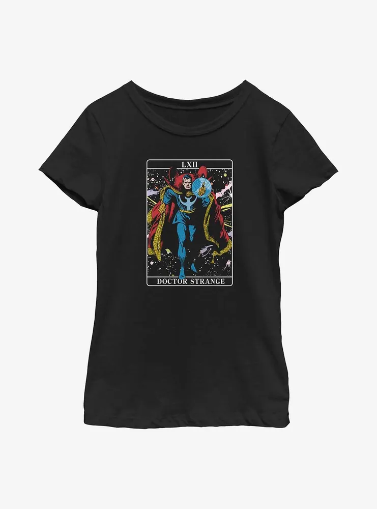 Marvel Doctor Strange Tarot Card Youth Girls T-Shirt