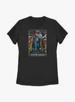 Marvel Doctor Strange Tarot Card Womens T-Shirt