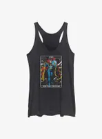 Marvel Doctor Strange Tarot Card Womens Tank Top