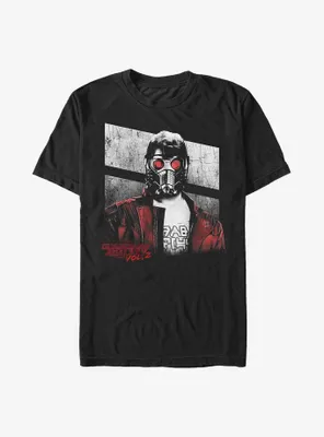 Marvel Guardians of the Galaxy Star-Lord Outlaw Grunge T-Shirt