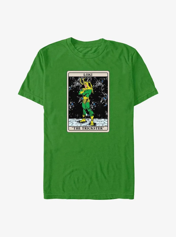 Marvel Loki The Trickster Card T-Shirt