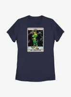 Marvel Loki The Trickster Card Womens T-Shirt