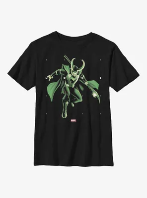 Marvel Loki God of Mischief Youth T-Shirt