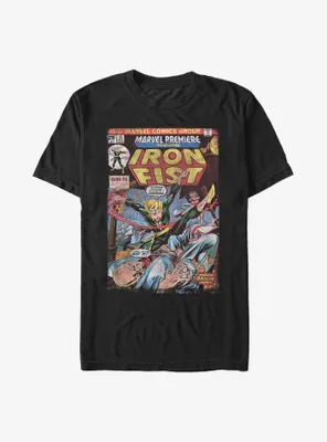 Marvel Iron Fist Comic Cover T-Shirt