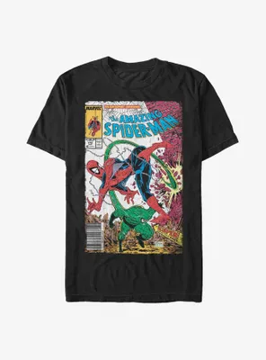 Marvel Spider-Man Scorpion Comic Cover T-Shirt