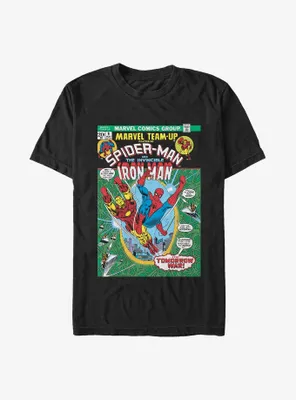 Marvel Spider-Man Team Spidey Iron Man T-Shirt