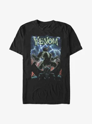Marvel Venom Electric Poster T-Shirt