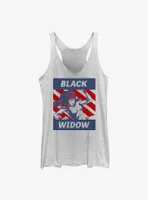 Marvel Black Widow Spy Gal Womens Tank Top