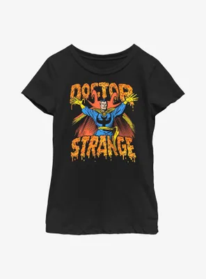 Marvel Doctor Strange Drip Logo Youth Girls T-Shirt