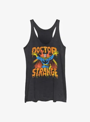 Marvel Doctor Strange Drip Logo Womens Tank Top