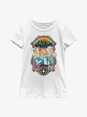 Marvel Guardians of the Galaxy Retro Youth Girls T-Shirt