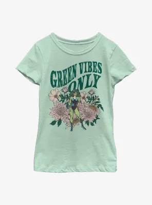 Marvel Hulk Green Vibes Only Youth Girls T-Shirt