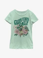 Marvel Hulk Green Vibes Only Youth Girls T-Shirt