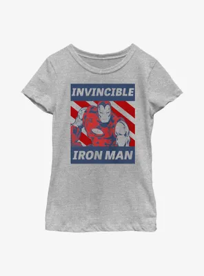 Marvel Iron Man Invincible Guy Youth Girls T-Shirt