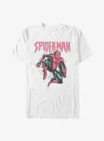 Marvel Spider-Man On The Wall T-Shirt