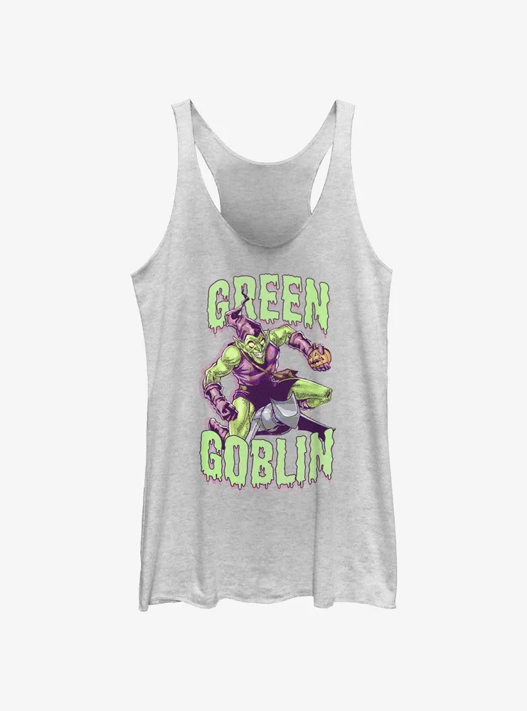 Marvel Spider-Man Green Goblin Womens Tank Top