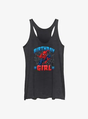 Marvel Spider-Man Spidey Birthday Girl Womens Tank Top