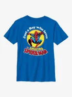 Marvel Spider-Man Just A Boy Who Loves Youth T-Shirt