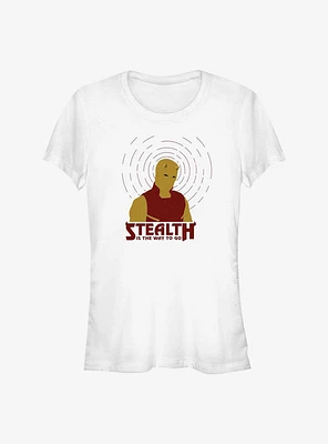 Marvel Daredevil Stealth Is The Way To Go Girls T-Shirt