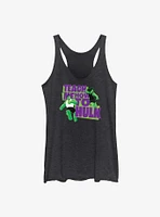 Marvel She-Hulk Teach Me How To Hulk Girls Raw Edge Tank