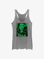 Marvel She-Hulk Attorney At Law Girls Raw Edge Tank