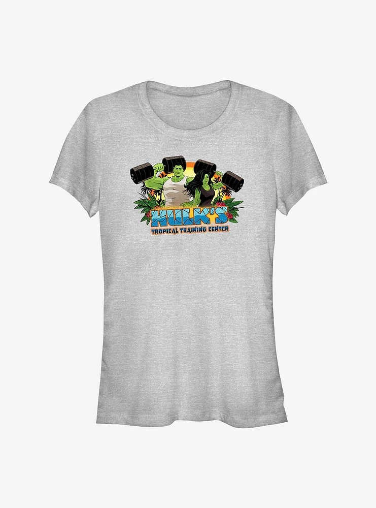 Marvel She-Hulk Hulk's Tropical Training Center Girls T-Shirt