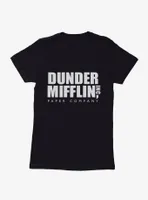 The Office Dunder Mifflin Logo Womens T-Shirt