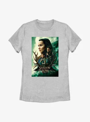 Shadow And Bone Antlers Group Poster Womens T-Shirt