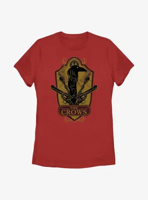 Shadow And Bone The Crows Shield Womens T-Shirt