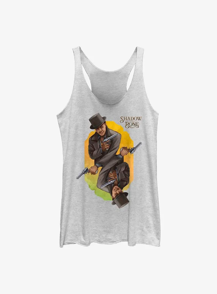 Shadow And Bone Jesper Card Poster Womens Tank Top