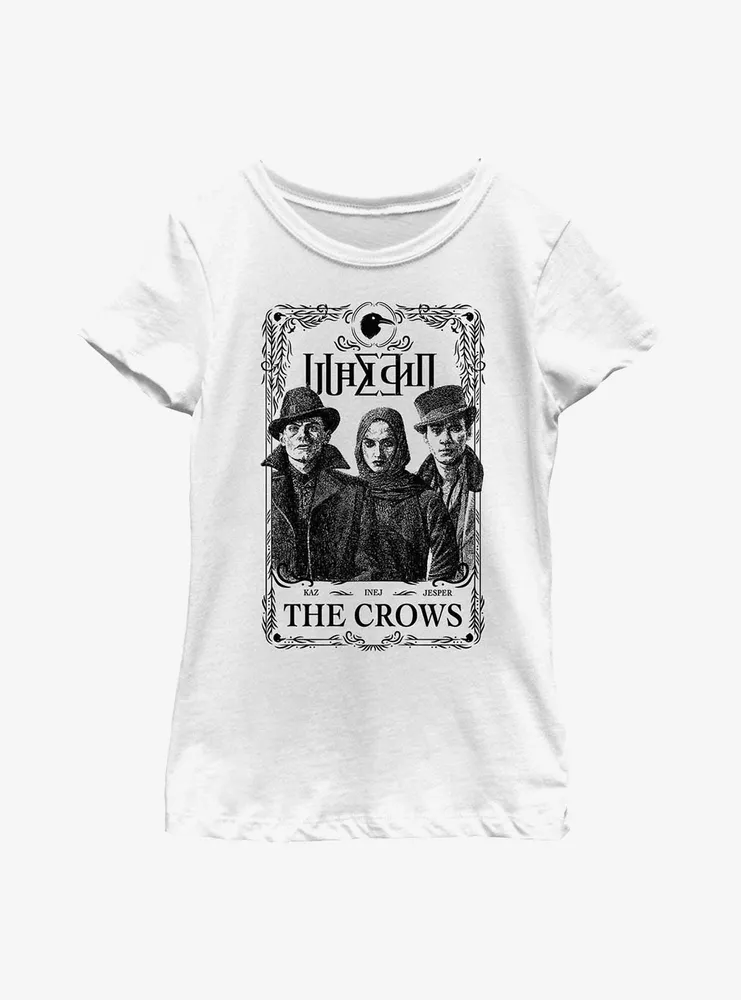 Shadow And Bone Kaz, Inej & Jesper Youth Girls T-Shirt