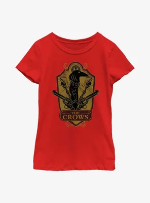 Shadow And Bone The Crows Shield Youth Girls T-Shirt