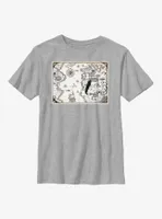 Shadow And Bone Map Youth T-Shirt