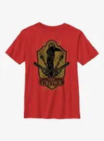 Shadow And Bone The Crows Shield Youth T-Shirt